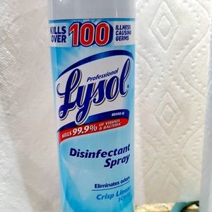 Lysol spray 19 oz. crisp linnen